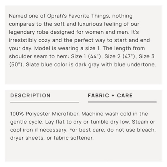 Barefoot Dreams Unisex Cozychic Robe Size 2 Gray Pockets Collar Cozy Loungewear - Picture 15 of 16